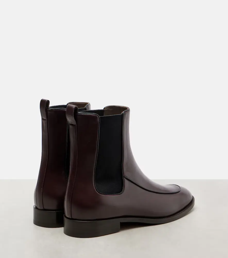 Max Mara Mirto leather Chelsea boots | Thumbnail 3 Max Mara Mirto leather Chelsea boots | Thumbnail 3