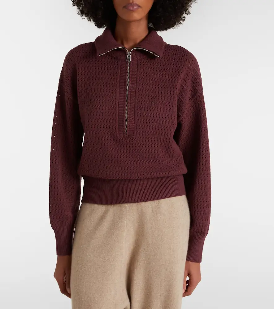 Varley Darla half-zip sweater | Thumbnail 5