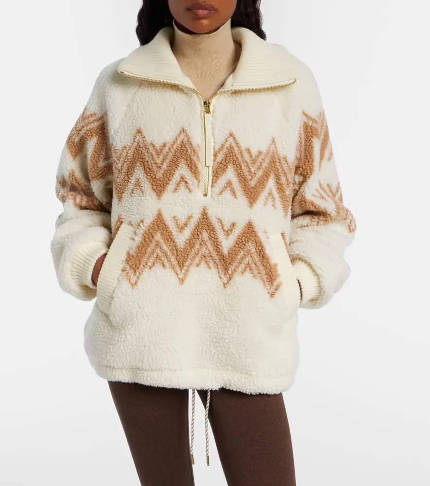 Varley Hendrik jacquard teddy jacket | Thumbnail 2 Varley Hendrik jacquard teddy jacket | Thumbnail 2