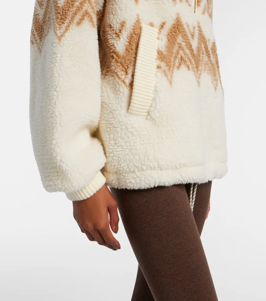 Varley Hendrik jacquard teddy jacket | Thumbnail 5 Varley Hendrik jacquard teddy jacket | Thumbnail 5