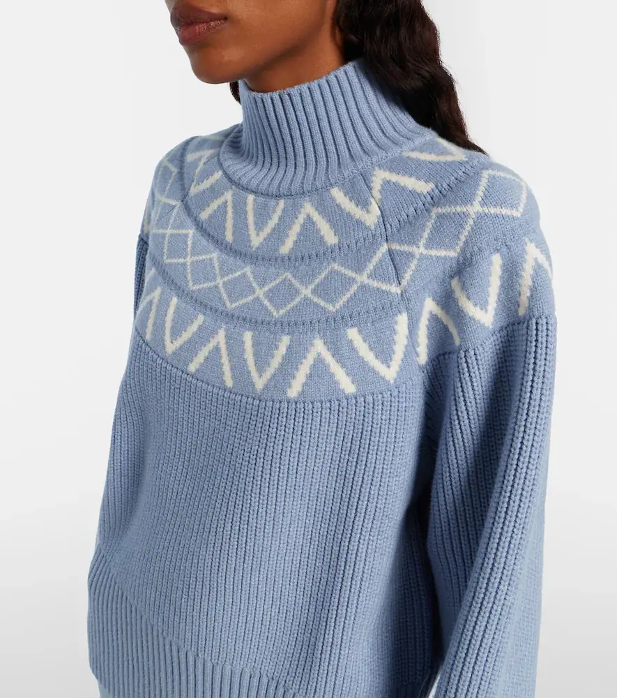 Varley Marcie ribbed-knit turtleneck sweater | Thumbnail 2