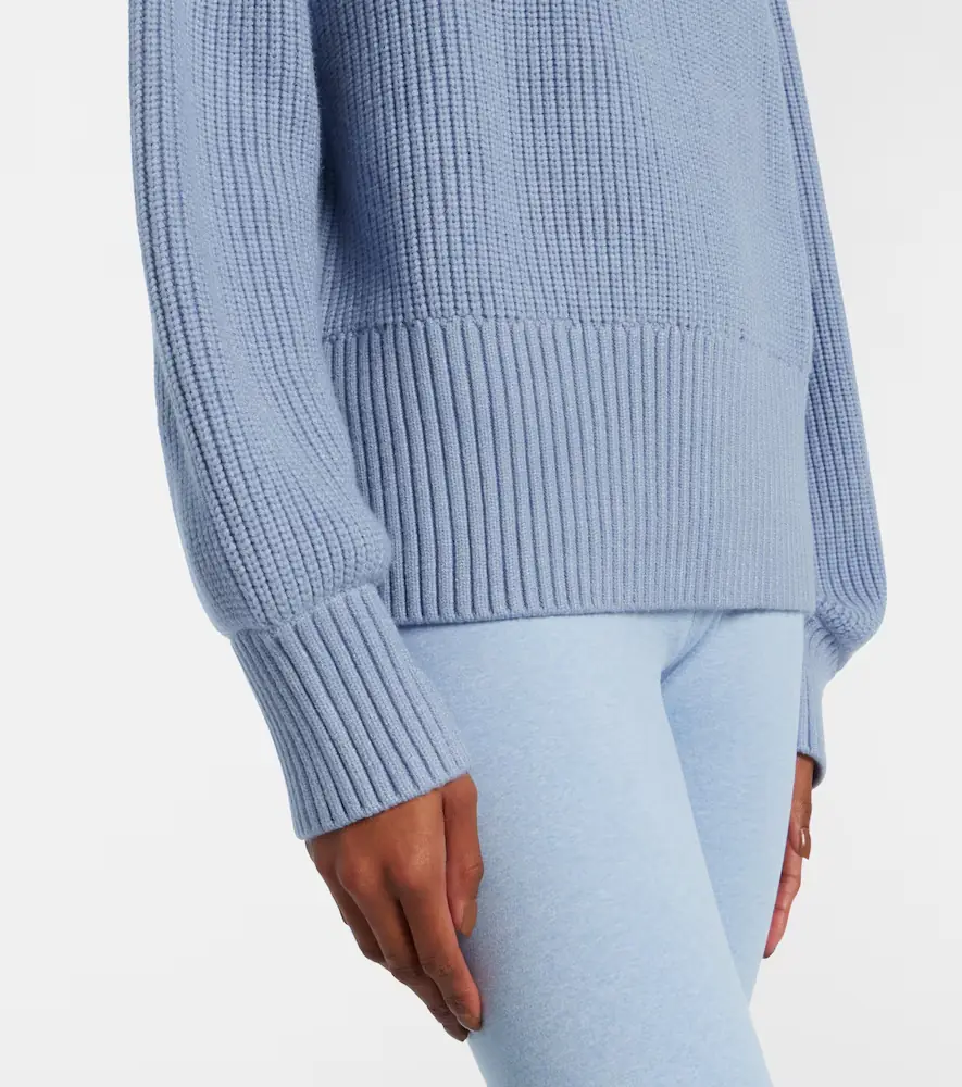 Varley Marcie ribbed-knit turtleneck sweater | Thumbnail 3