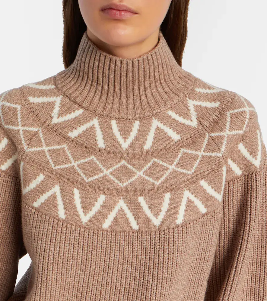 Varley Marcie ribbed-knit turtleneck sweater | Thumbnail 2
