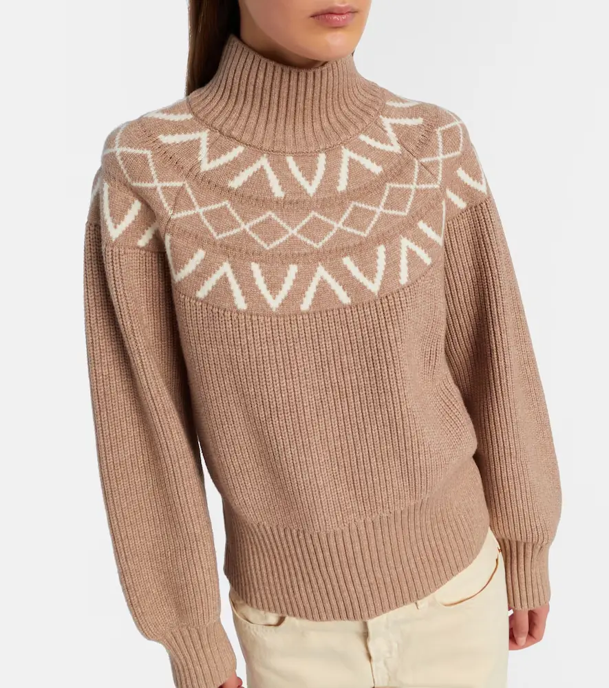Varley Marcie ribbed-knit turtleneck sweater | Thumbnail 3