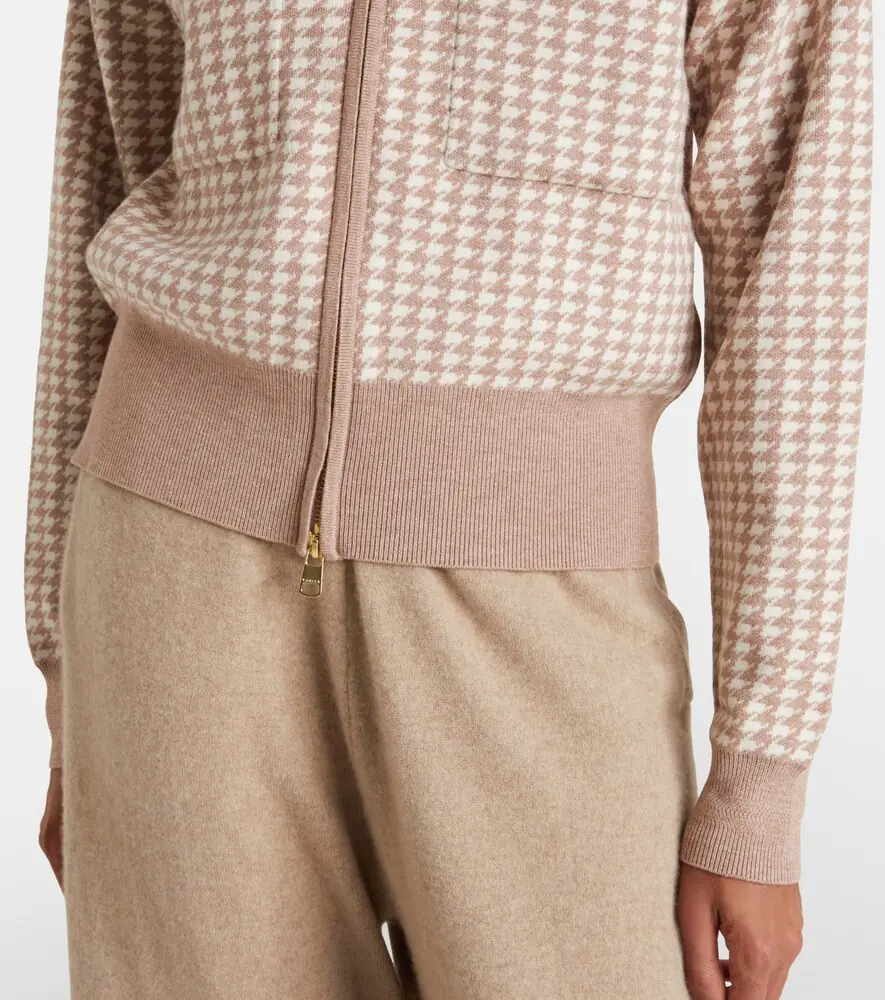 Varley Ablett houndstooth jacquard jacket | Thumbnail 3