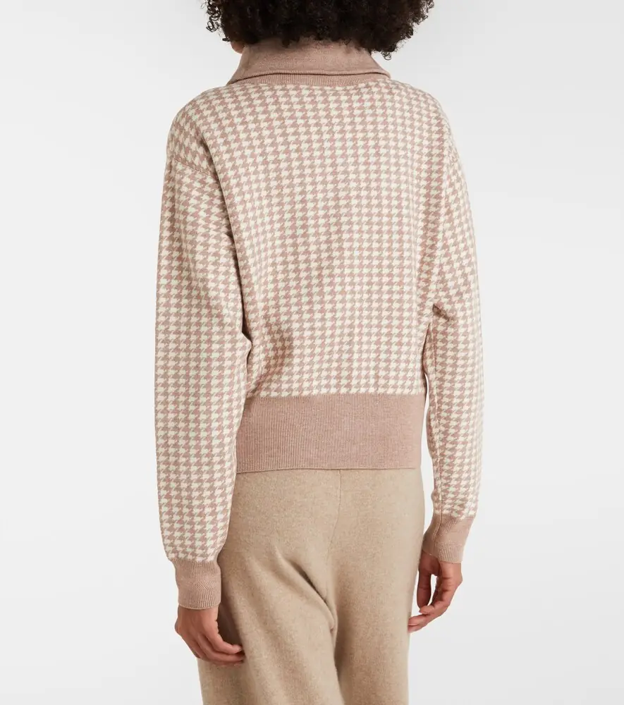 Varley Ablett houndstooth jacquard jacket | Thumbnail 4