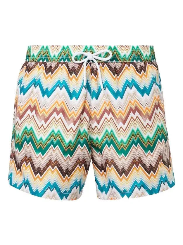 Missoni Zigzag swim trunks