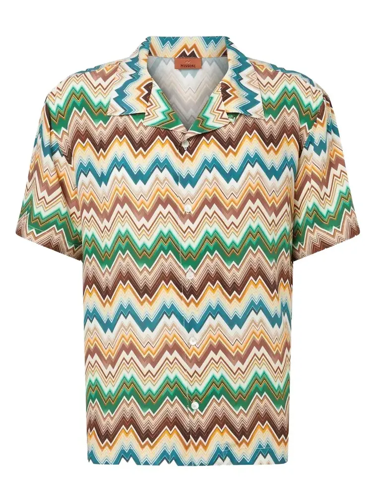 Zigzag bowling shirt Zigzag bowling shirt