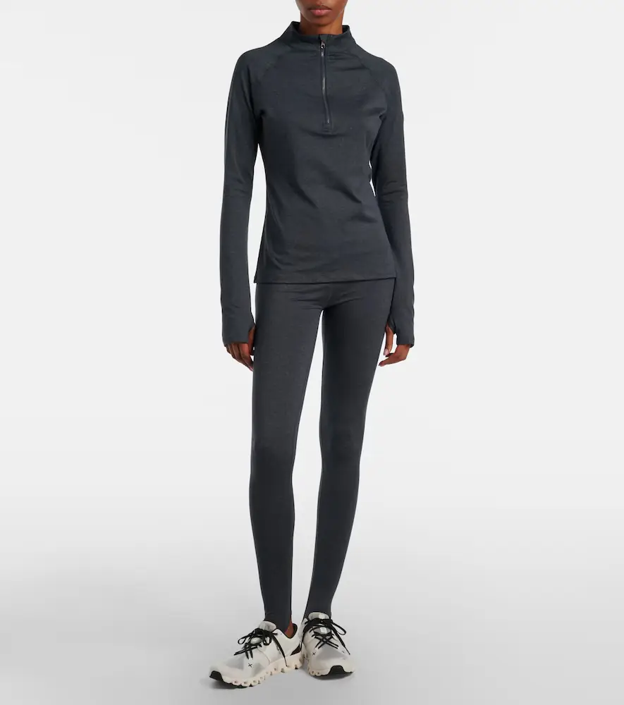 Varley Always Warm jersey stirrup leggings | Thumbnail 6