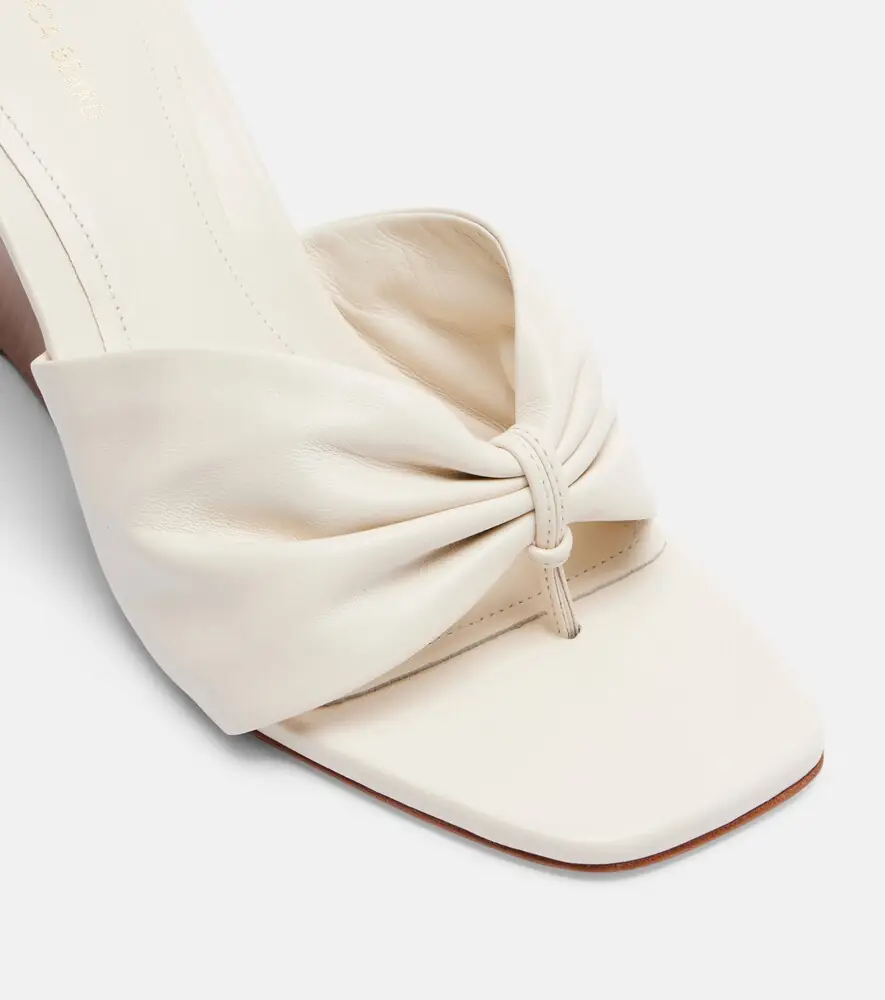 Veronica Beard Leather wedge sandals | Thumbnail 2 Veronica Beard Leather wedge sandals | Thumbnail 2