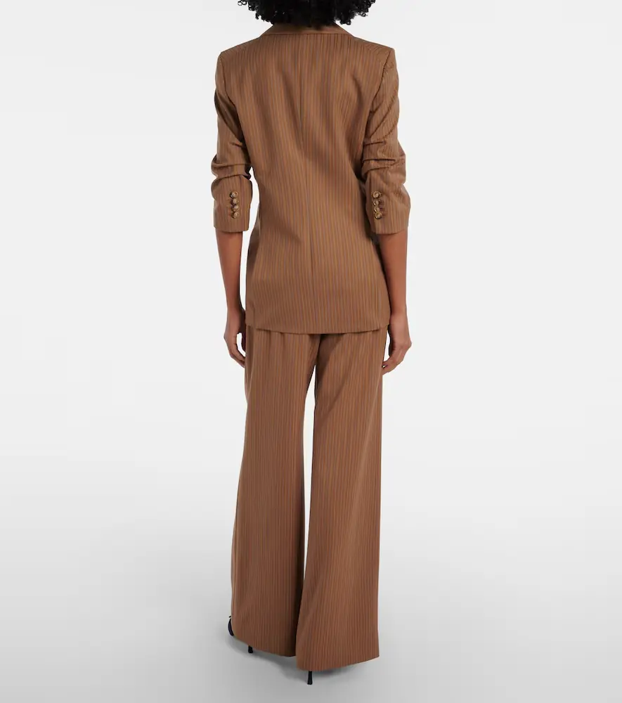Veronica Beard Rimini pinstripe wide-leg pants | Thumbnail 2 Veronica Beard Rimini pinstripe wide-leg pants | Thumbnail 2