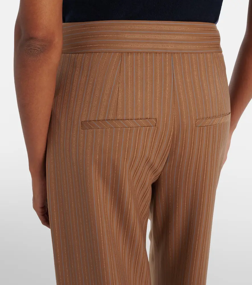 Veronica Beard Rimini pinstripe wide-leg pants | Thumbnail 5 Veronica Beard Rimini pinstripe wide-leg pants | Thumbnail 5