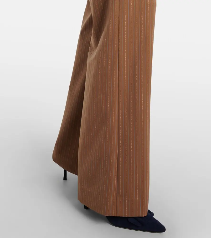 Veronica Beard Rimini pinstripe wide-leg pants | Thumbnail 6 Veronica Beard Rimini pinstripe wide-leg pants | Thumbnail 6