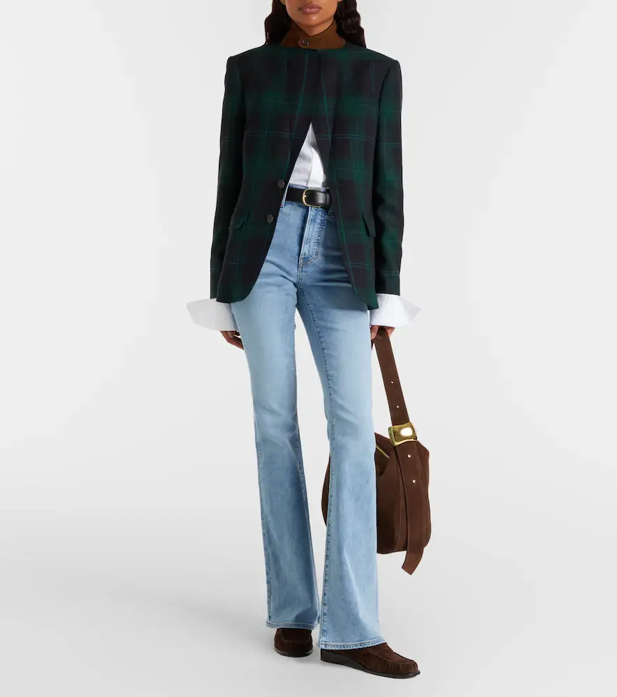 Veronica Beard Beverly flared jeans | Thumbnail 4