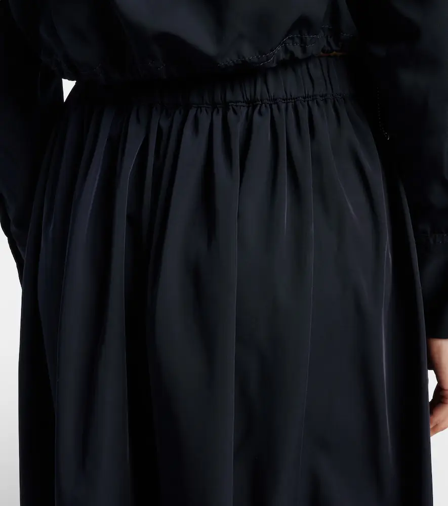 Veronica Beard Bates gathered taffeta midi skirt | Thumbnail 3 Veronica Beard Bates gathered taffeta midi skirt | Thumbnail 3