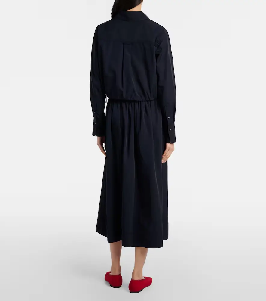 Veronica Beard Bates gathered taffeta midi skirt | Thumbnail 4 Veronica Beard Bates gathered taffeta midi skirt | Thumbnail 4