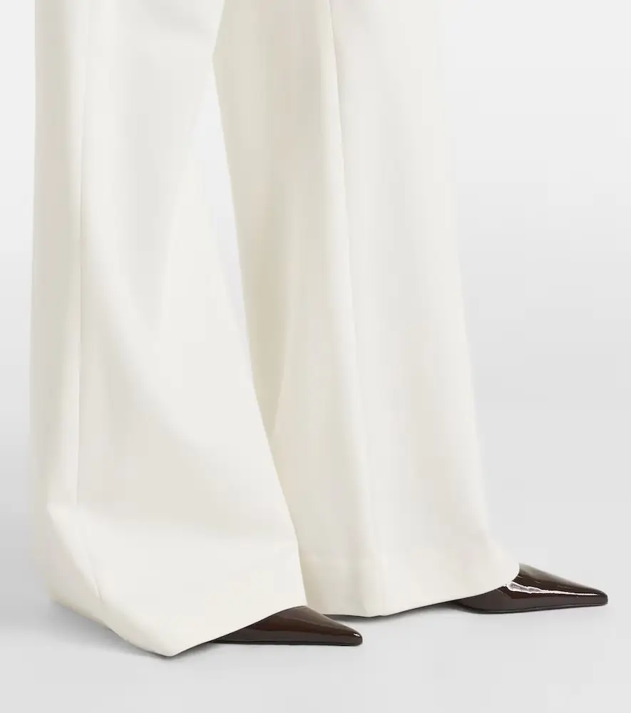 Veronica Beard Kalinda high-rise wide-leg pants | Thumbnail 6 Veronica Beard Kalinda high-rise wide-leg pants | Thumbnail 6