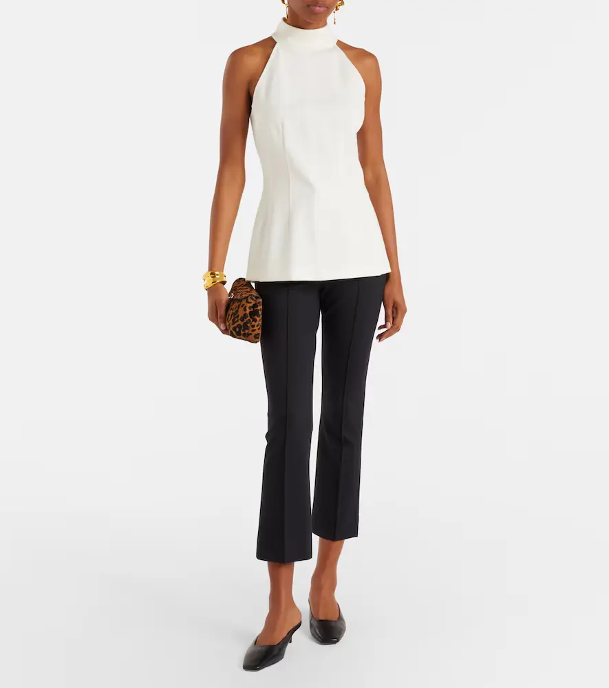 Veronica Beard Kean cropped slim pants | Thumbnail 3 Veronica Beard Kean cropped slim pants | Thumbnail 3