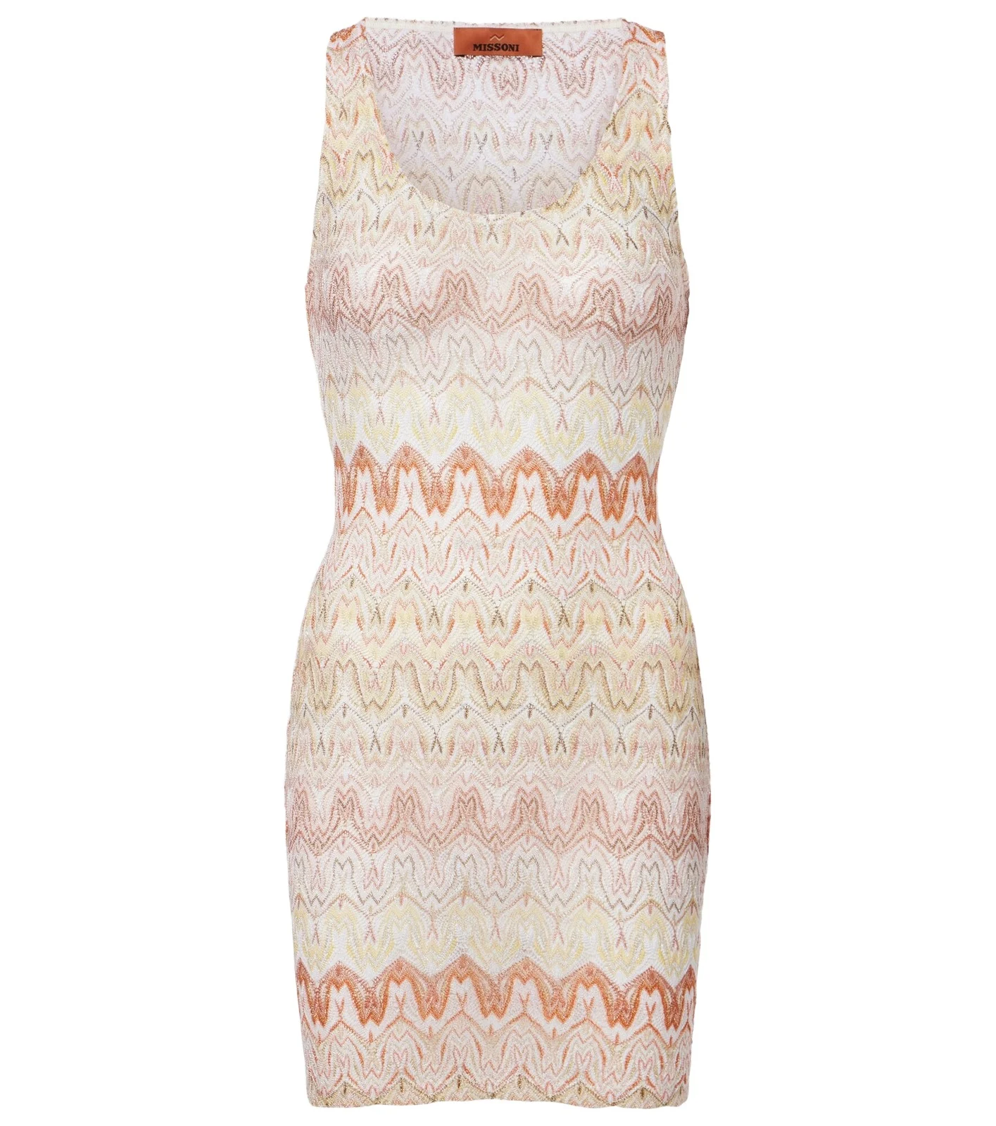 Lamé minidress
