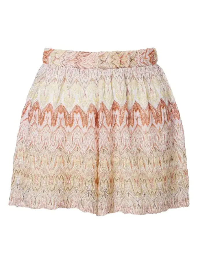 Missoni Lamé shorts
