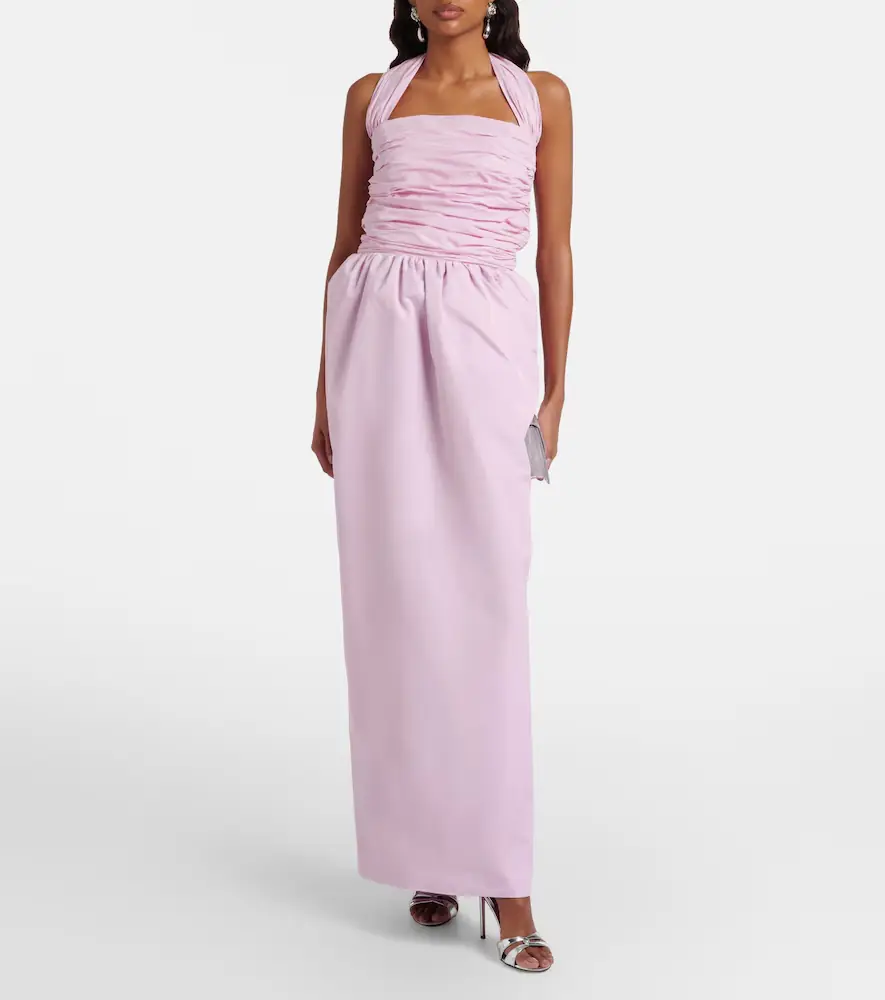 Patou Gathered halterneck gown | Thumbnail 2 Patou Gathered halterneck gown | Thumbnail 2