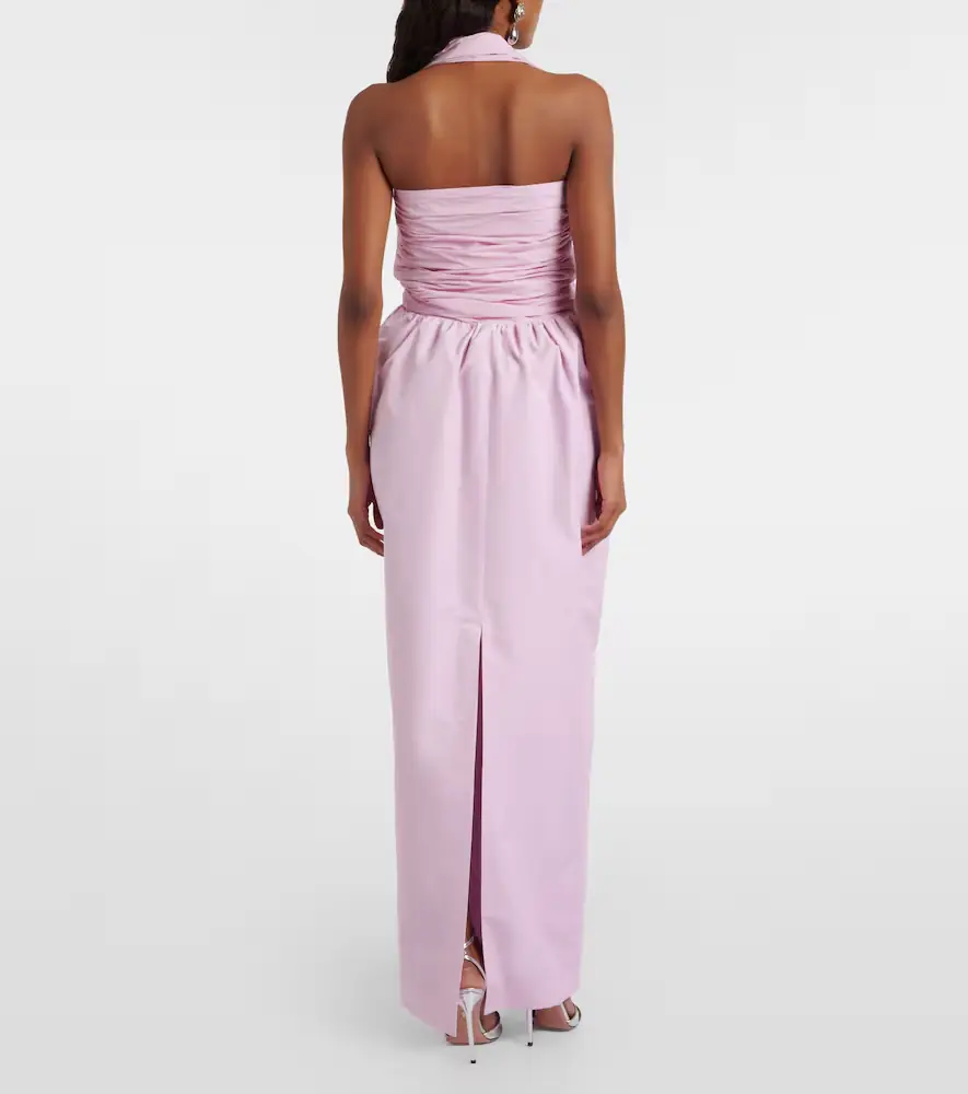 Patou Gathered halterneck gown | Thumbnail 4 Patou Gathered halterneck gown | Thumbnail 4
