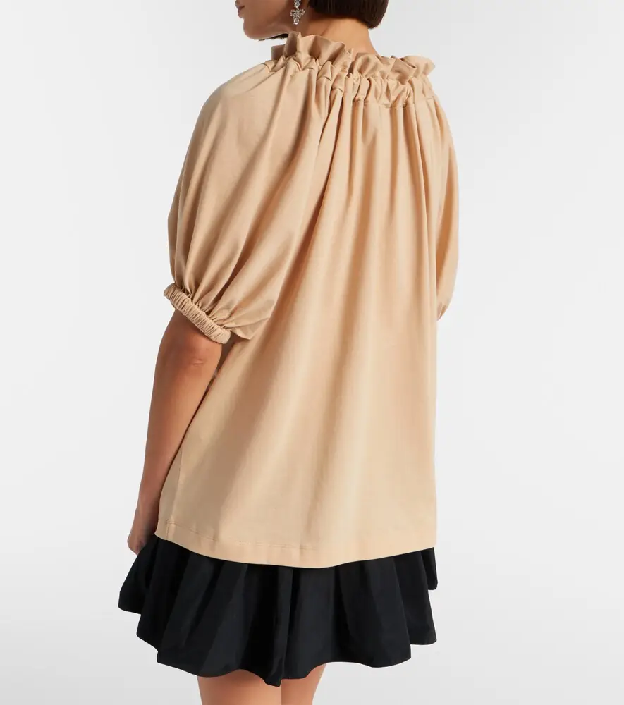 Patou Ruffled cotton top | Thumbnail 2