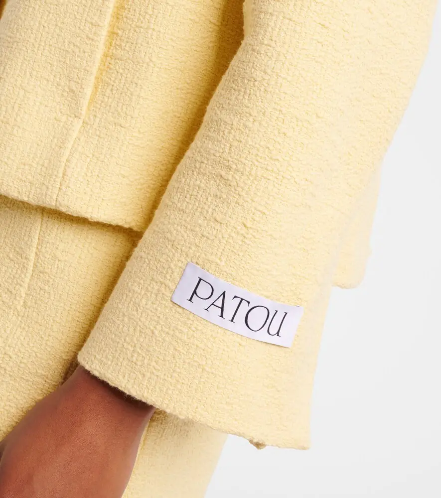 Patou Cropped cotton jacket | Thumbnail 3 Patou Cropped cotton jacket | Thumbnail 3