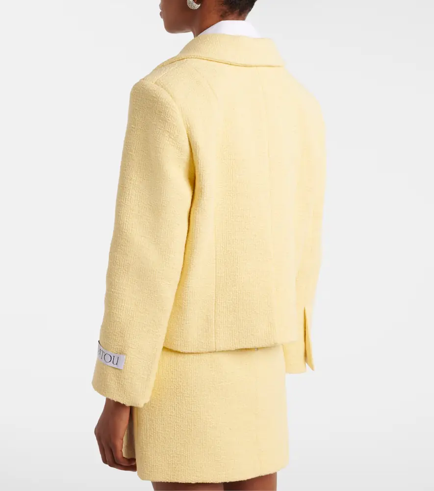 Patou Cropped cotton jacket | Thumbnail 5 Patou Cropped cotton jacket | Thumbnail 5