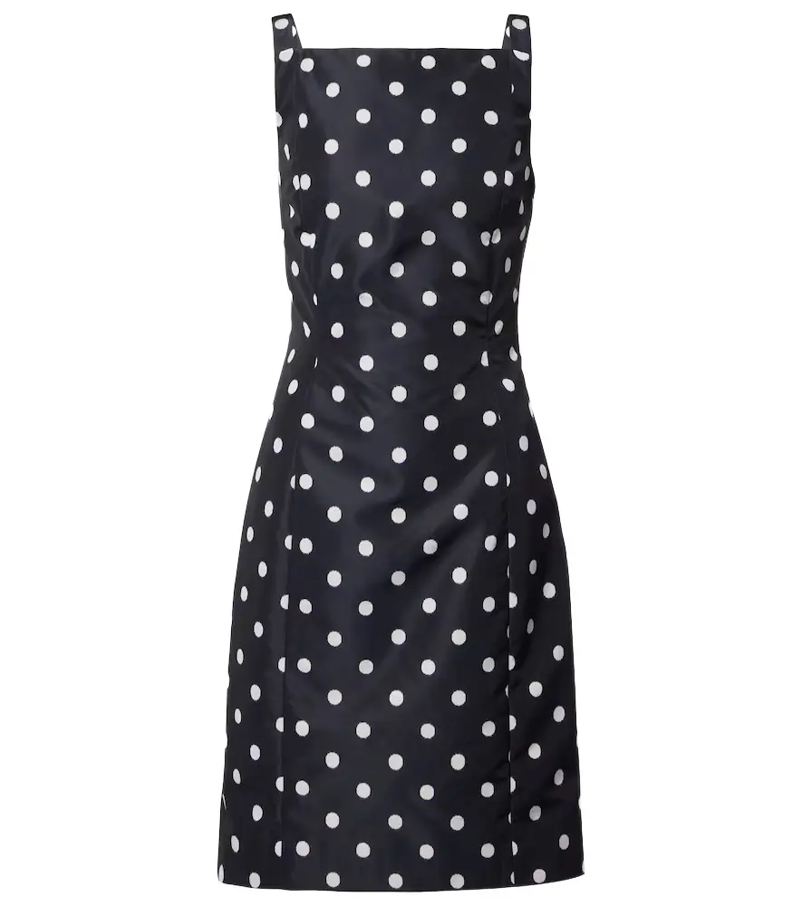 Patou Polka-dot faille minidress | Image 1 Patou Polka-dot faille minidress | Image 1
