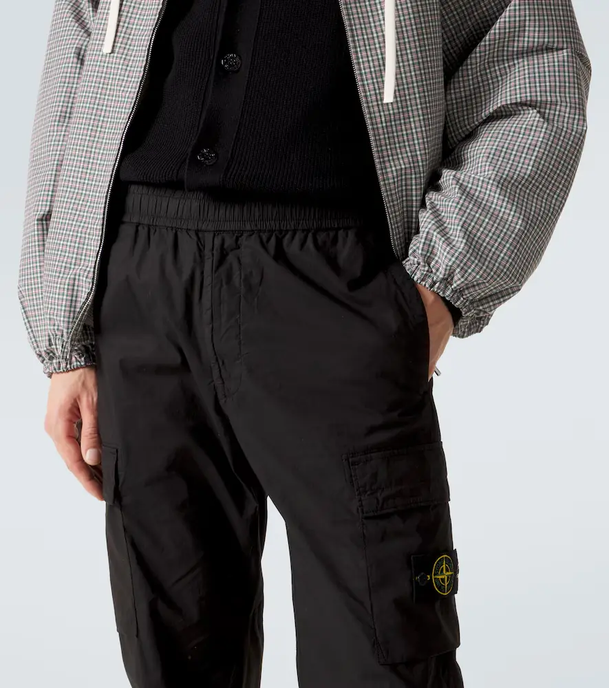 Stone Island Compass cotton-blend cargo pants | Thumbnail 2 Stone Island Compass cotton-blend cargo pants | Thumbnail 2