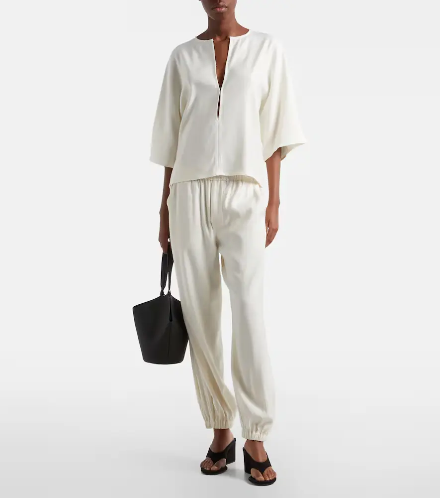 Citizens of Humanity Bubble twill tapered pants | Thumbnail 4 Citizens of Humanity Bubble twill tapered pants | Thumbnail 4