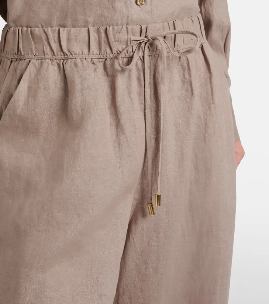 Heidi Klein Zakynthos linen wide-leg pants | Thumbnail 3