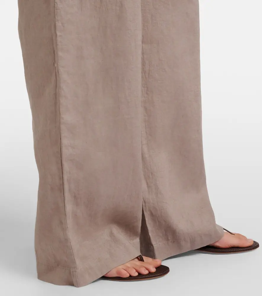 Heidi Klein Zakynthos linen wide-leg pants | Thumbnail 5