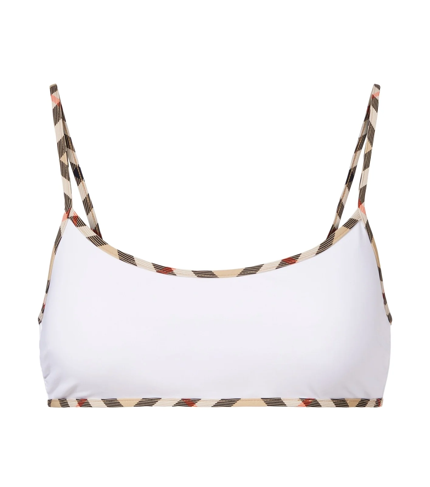 Burberry Self-tie bikini top