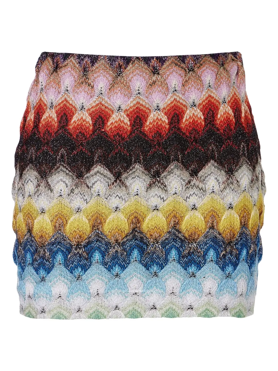 Lamé miniskirt
