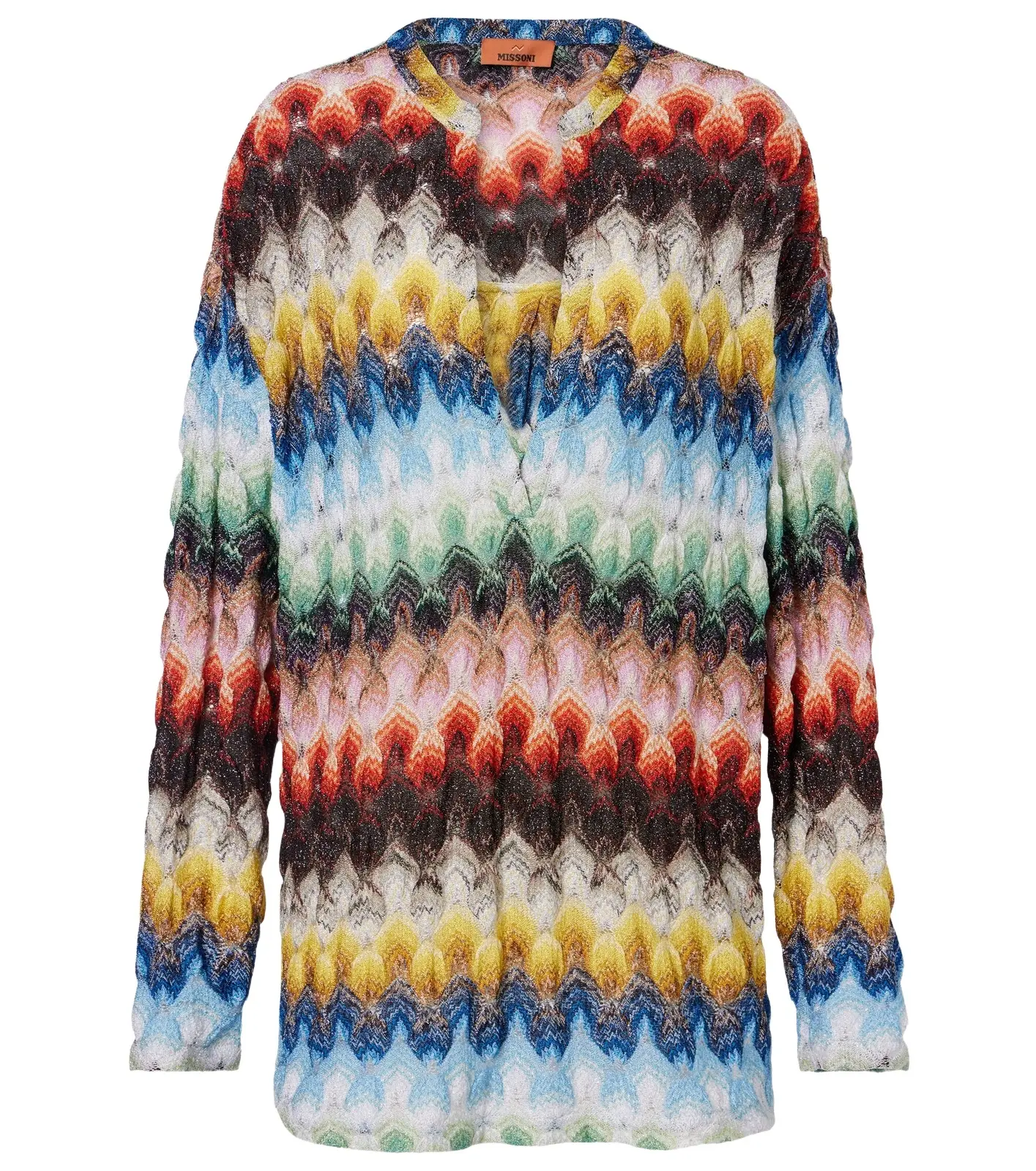 Lamé blouse