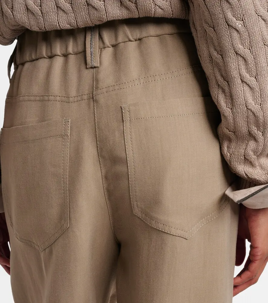 Brunello Cucinelli Tapered pants | Thumbnail 3