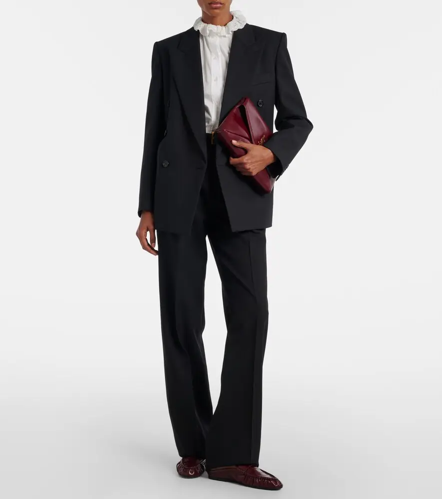 Saint Laurent Le Loafer eel leather mules | Thumbnail 5