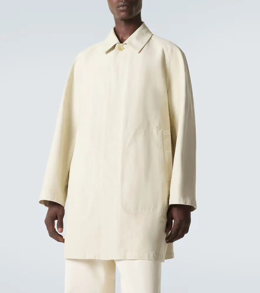 Auralee Cotton twill coat | Thumbnail 3 Auralee Cotton twill coat | Thumbnail 3