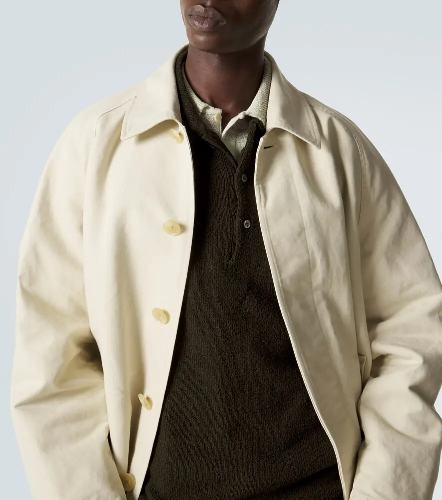 Auralee Cotton twill coat | Thumbnail 5 Auralee Cotton twill coat | Thumbnail 5