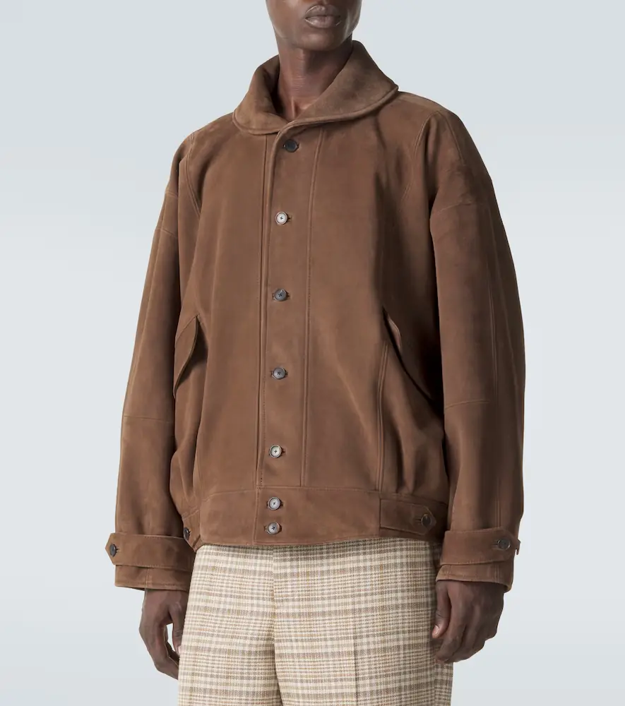 Auralee Suede blouson jacket | Thumbnail 6