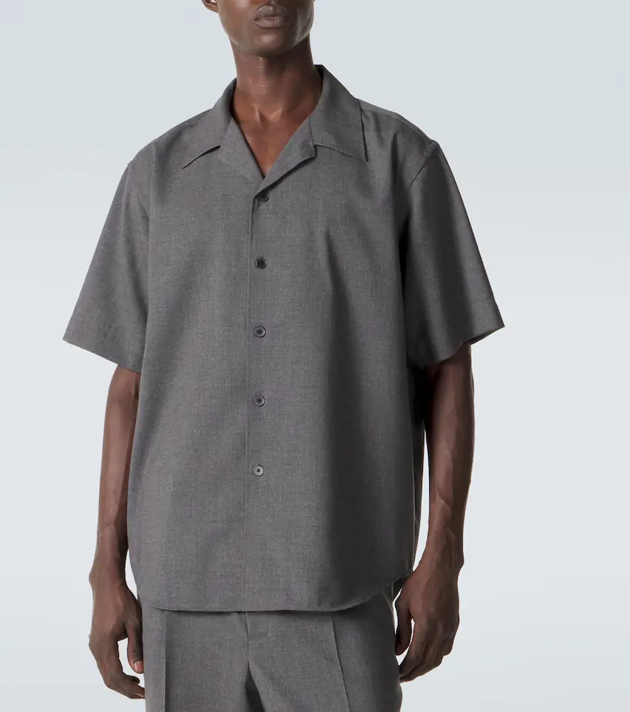 Auralee Cashmere poplin shirt | Thumbnail 3 Auralee Cashmere poplin shirt | Thumbnail 3