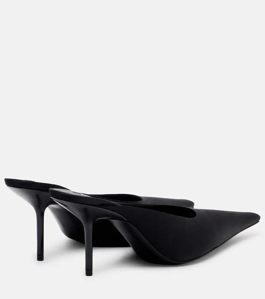 Victoria Beckham Sloan satin mules | Thumbnail 3 Victoria Beckham Sloan satin mules | Thumbnail 3