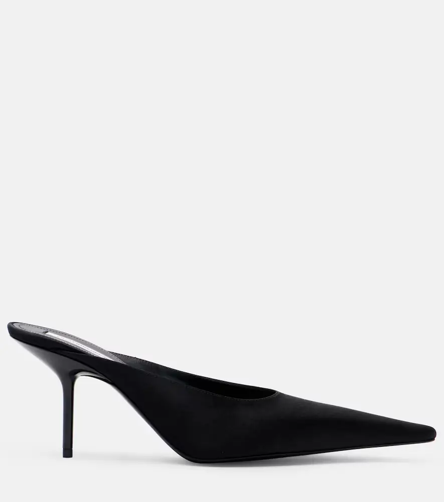 Victoria Beckham Sloan satin mules | Thumbnail 4 Victoria Beckham Sloan satin mules | Thumbnail 4