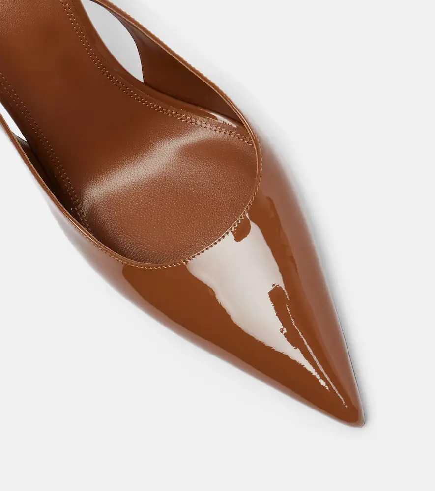 Paris Texas Lidia 105 patent leather slingback pumps | Thumbnail 4