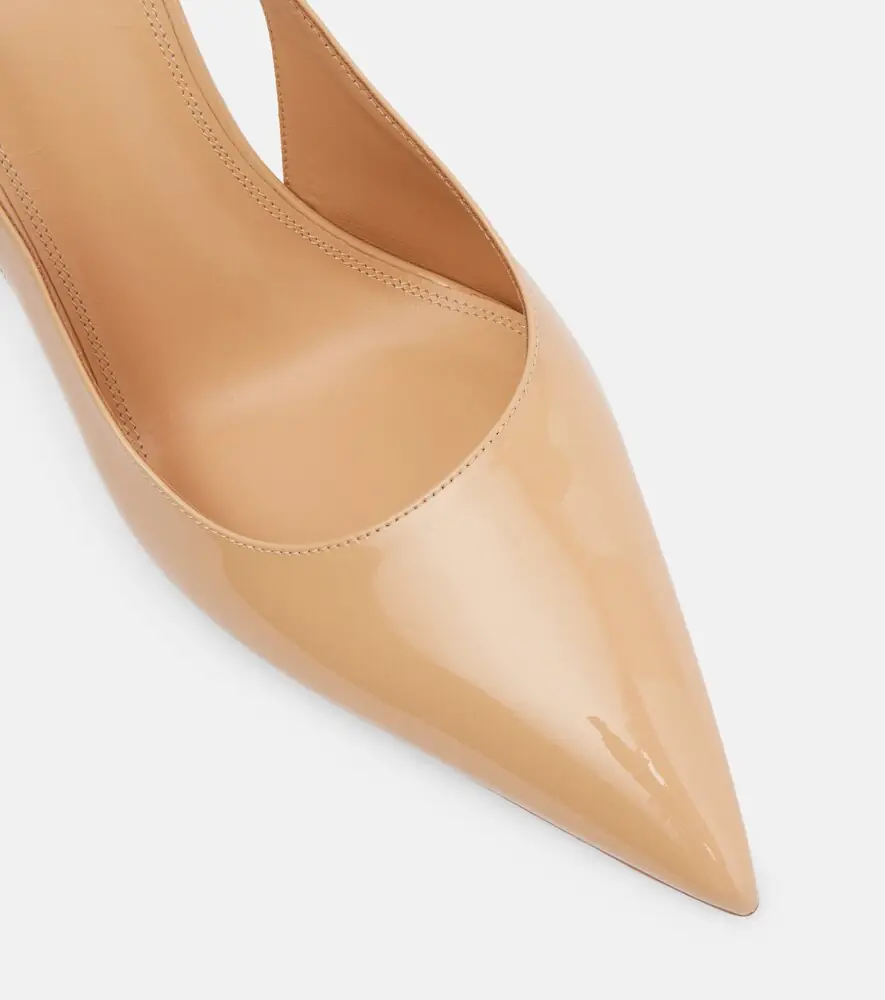 Paris Texas Lidia 105 patent leather slingback pumps | Thumbnail 4 Paris Texas Lidia 105 patent leather slingback pumps | Thumbnail 4