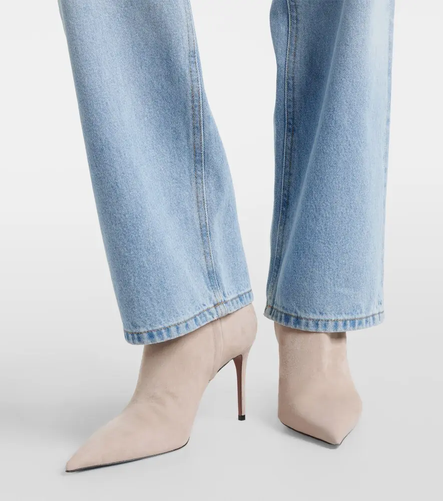 Paris Texas Vera 85 suede ankle boots | Thumbnail 6 Paris Texas Vera 85 suede ankle boots | Thumbnail 6