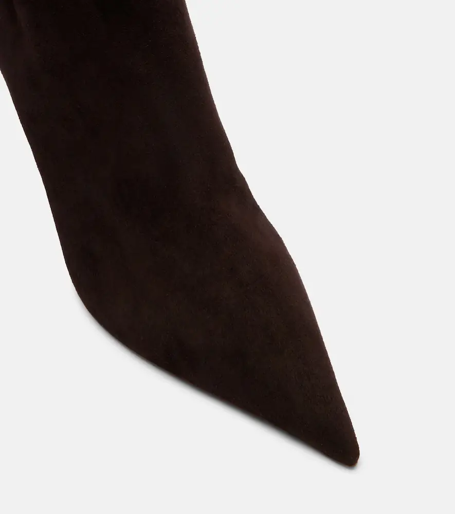 Paris Texas Vera 85 suede ankle boots | Thumbnail 2 Paris Texas Vera 85 suede ankle boots | Thumbnail 2