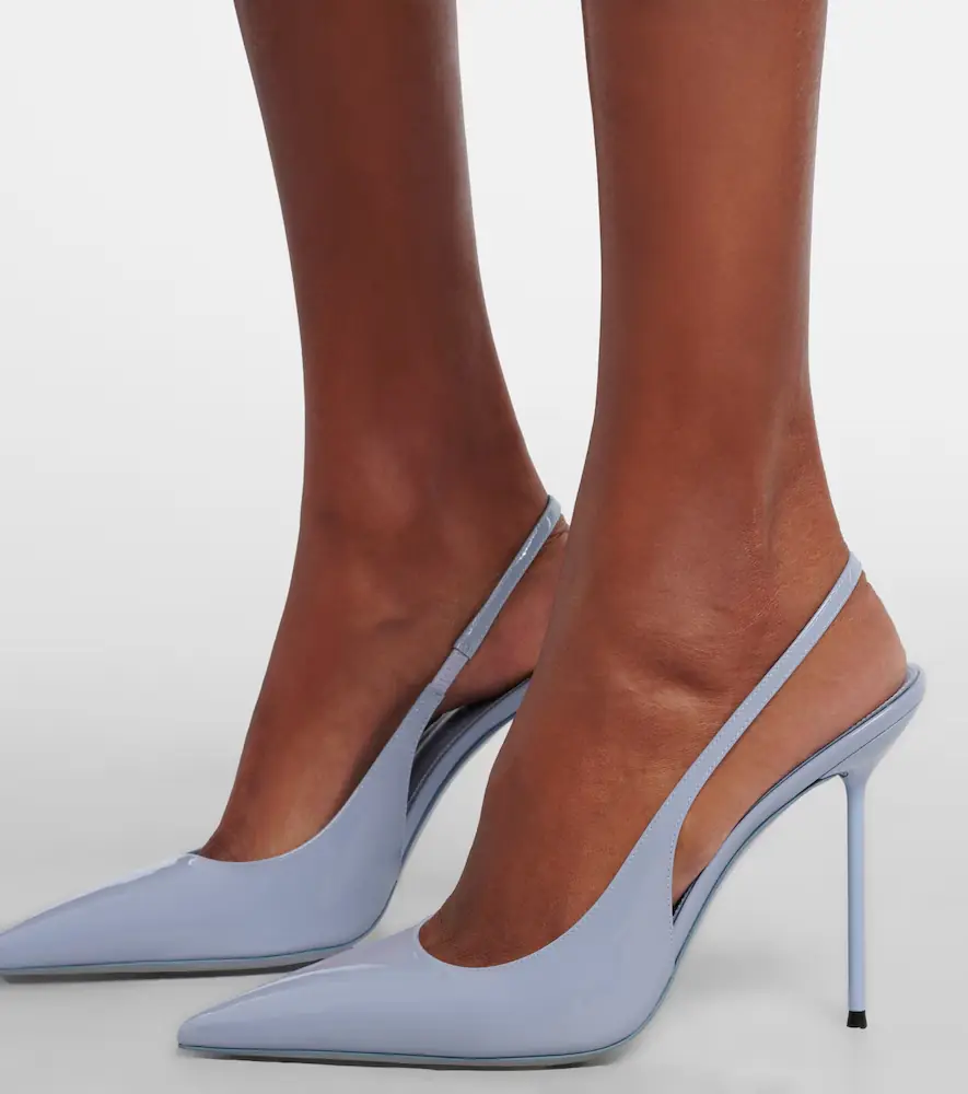 Paris Texas Lidia 105 patent leather slingback pumps | Thumbnail 5 Paris Texas Lidia 105 patent leather slingback pumps | Thumbnail 5